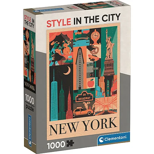 Stil in der Stadt  New York - 1000 Teile