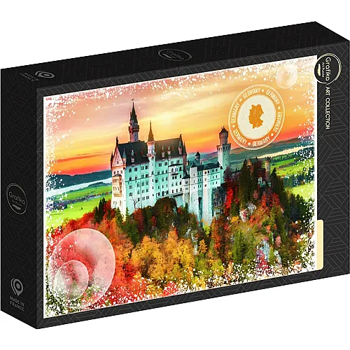 Travel around the World - Deutschland 1000Teile