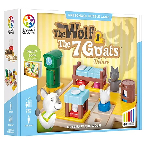 SmartGames Wolf & The 7 Goats - Deluxe - Mehrsprachig