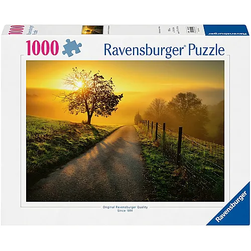 Landschaft in Morgensonne - 1000 Teile