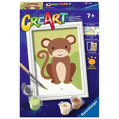 Ravensburger CreArt Wilder Affe