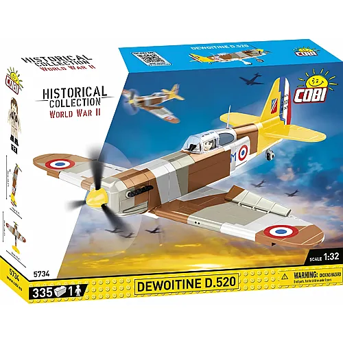 Historical Collection Dewoitine D.520 COBI-5734