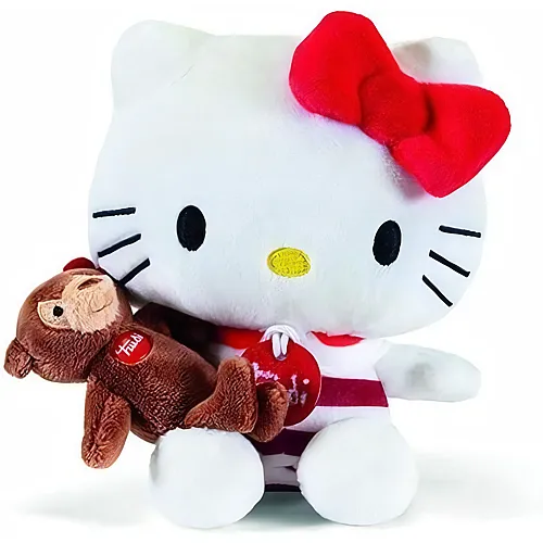 Hello Kitty und Freund Hector B�r - 15 cm
