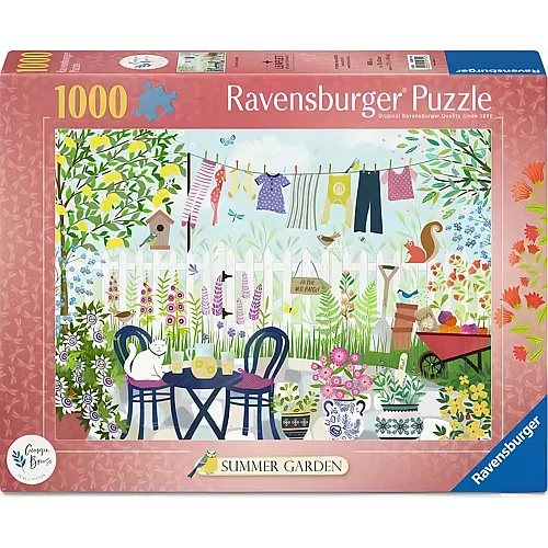 Ravensburger Puzzle Sommergarten - 1000 Teile