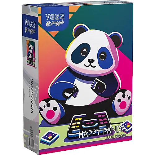 Happy Panda 1000Teile