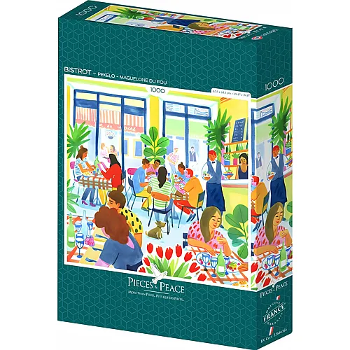Pieces & Peace Puzzle Bistrot - 1000 Teile