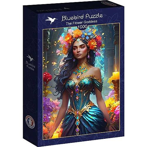 Bluebird Puzzle Die Blumeng�ttin - 1000 Teile
