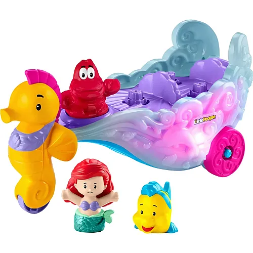 Fisher-Price Little People Disney Princess Ariels Unterwasser Kutsche