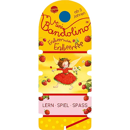 Arena Mini Bandolino. Erdbeerinchen Erdbeerfee: Lernspiel mit L�sungskontrolle f�r Kinder ab 3 Jahren