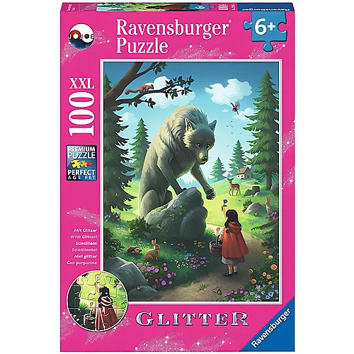 Rotk�ppchen und der Wolf 100Teile