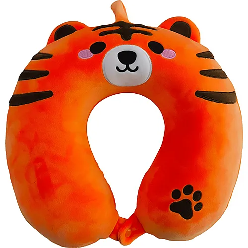 Puckator Pl�sch-Reisekissen Tiger 2 in 1
