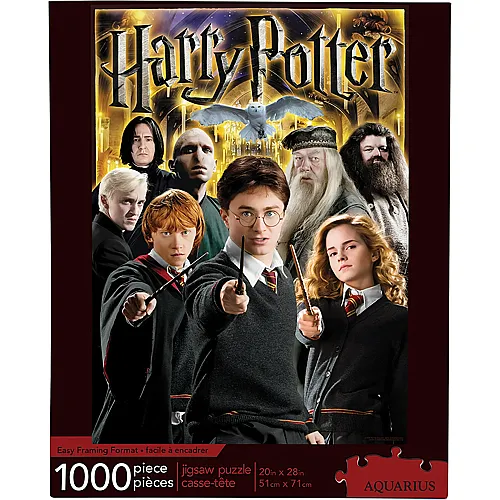 Aquarius Puzzle Harry Potter Collage - 1000 Teile