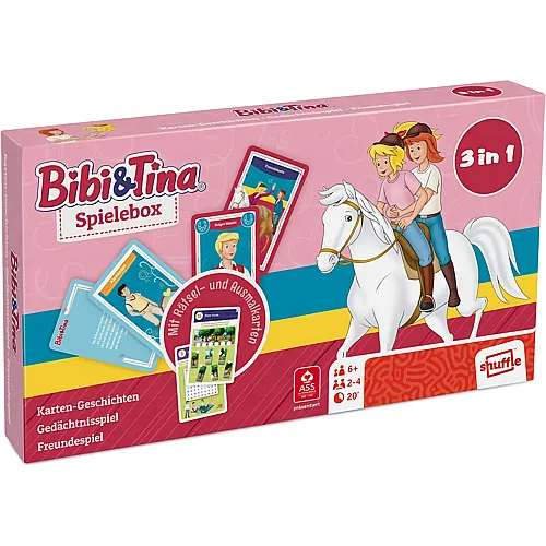 ASS Altenburger 3in1 Spielebox Bibi & Tina