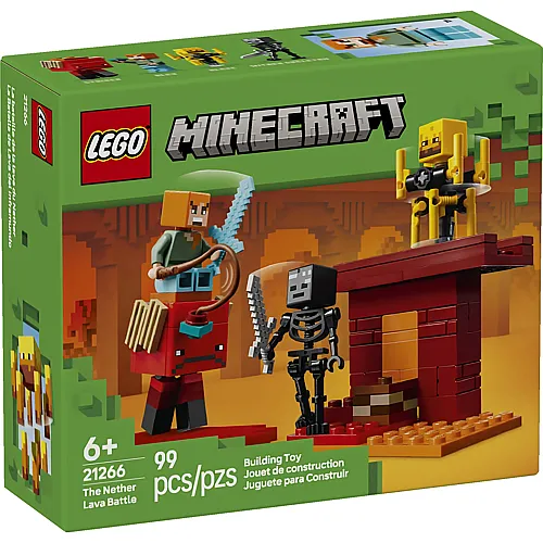 LEGO Das Lava-Duell im Nether (21266)