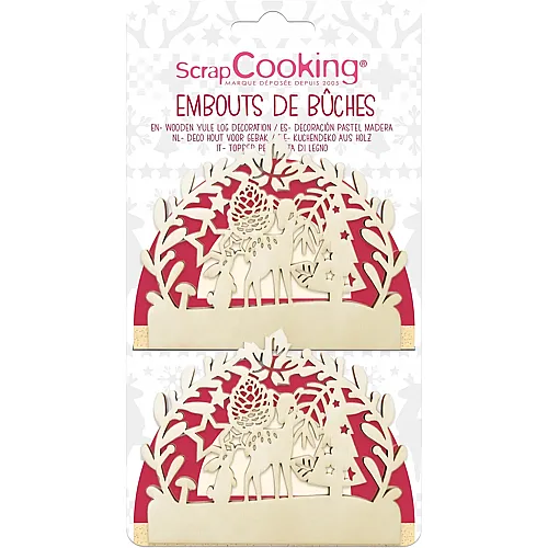 ScrapCooking Kuchendeko Zauberwald - 2 Teile