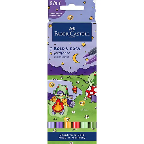 Faber-Castell Sketch Marker Bold Easy