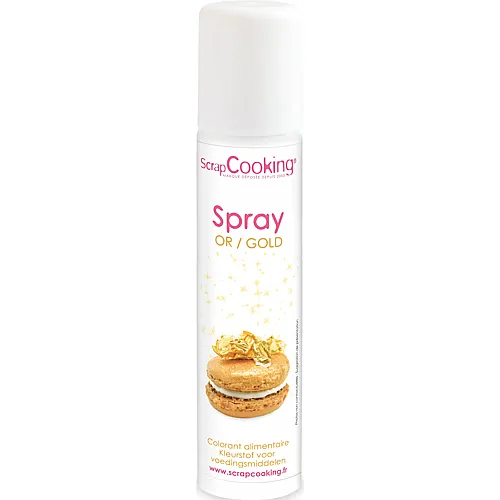 ScrapCooking Farbspray Gold