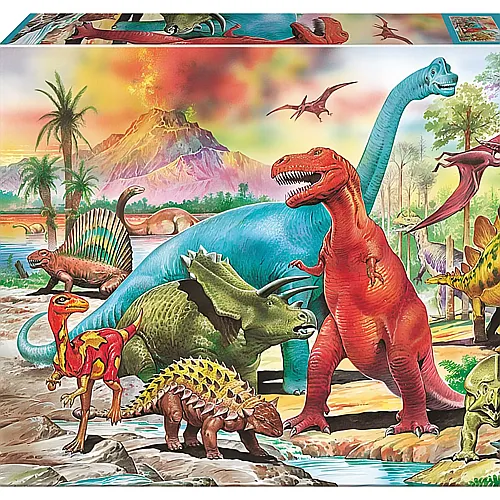 Educa Puzzle Dinosaurier (100XXL)