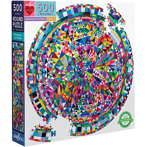 eeBoo Puzzle Triangle Pattern (500Teile)