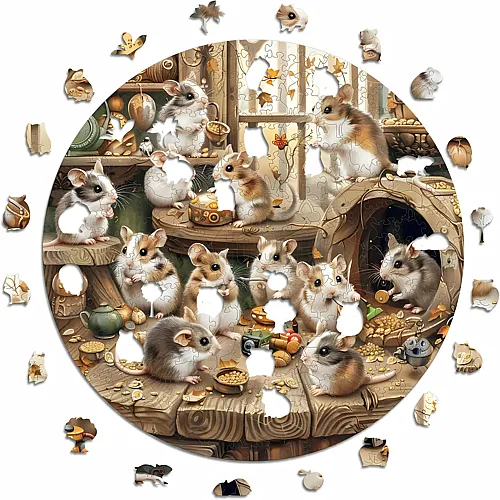 Curious Hamsters 200Teile