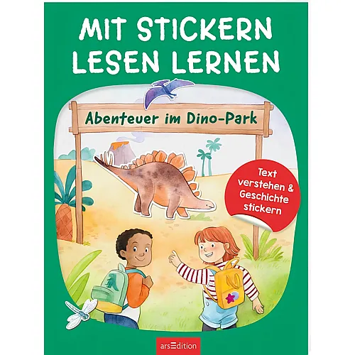 ars Edition Mit Stickern Lesen lernen � Abenteuer im Dino-Park