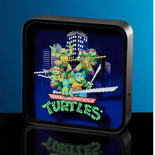 Numskull Offizielle Teenage Mutant Ninja Turtles Plexiglas Tischlampe / Wandleuchte