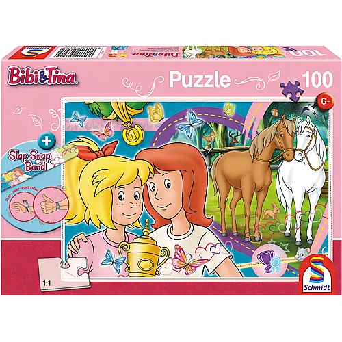 Schmidt Puzzle Bibi & Tina Pferdeglck (100Teile)