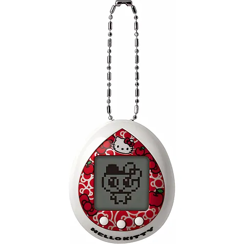 Bandai Tamagotchi Nano - Hello Kitty Rote Version - Interaktives Tamagotchi-Tier - Kleines Nano-Format - Virtuelles