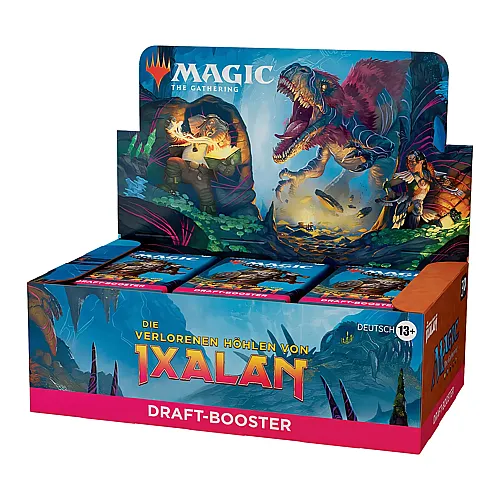 Magic The Gathering Die verlorenen H�hlen von Ixalan Draft Booster Display - Deutsch