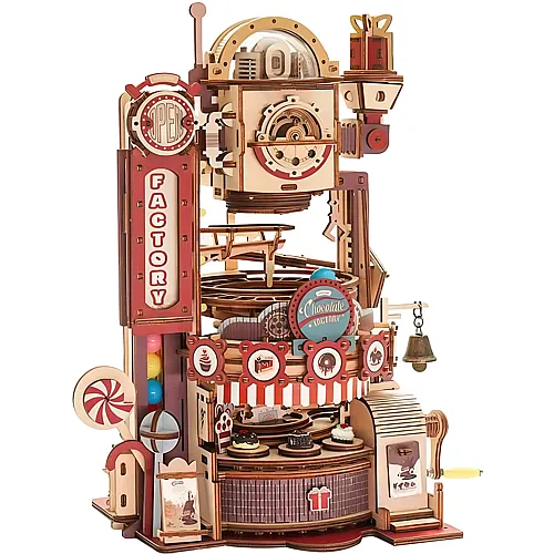 RoboTime Bausatz Murmelbahn Chocolate Factory