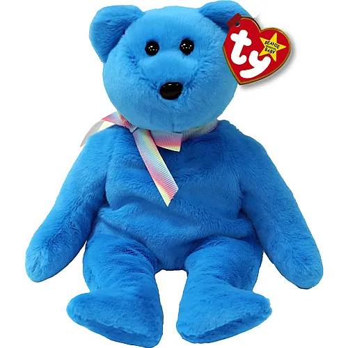 Ty Beanie Babies Teddyb�r Blau - 15 cm