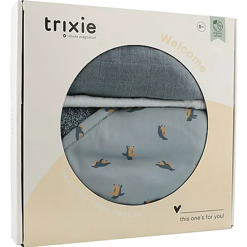 Trixie Baby Geschenkbox L Peppy Penguins