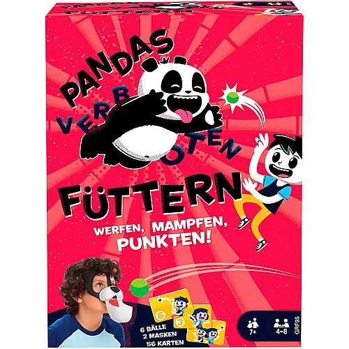 Pandas F�ttern verboten