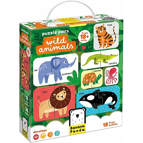 18in1 Wildtiere 2Teile