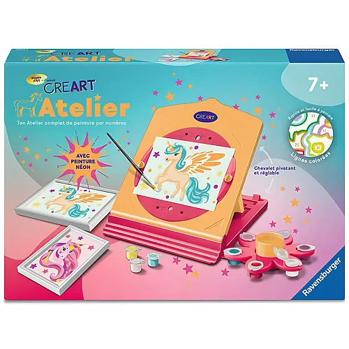Ton Atelier complet de peinture par num�ros - Franais