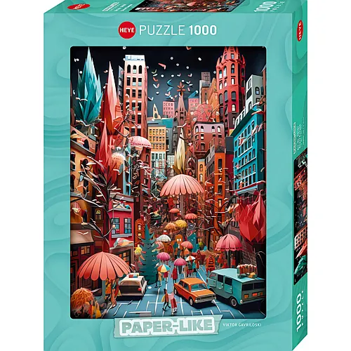 Heye Puzzle Paper-Like Street Canyon - 1000 Teile