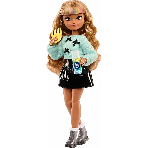 Barbie Dream Besties Bewegliche Zia-Modepuppe mit ausziehbaren Moden