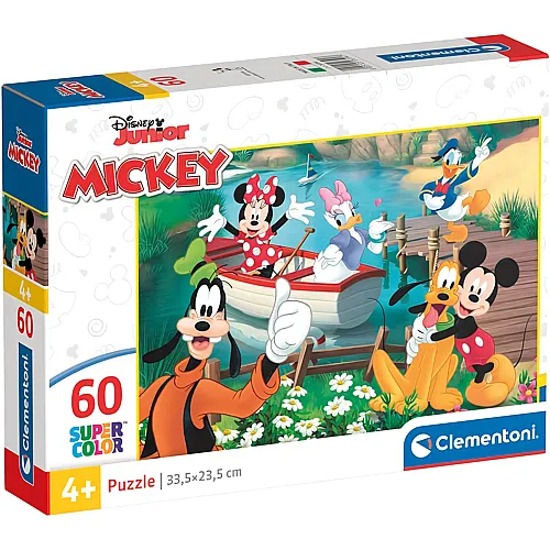 Mickey Mouse mit Freunden auf Bootstour 60Teile