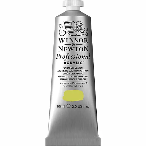 Acrylic paint cadmium yellow lemon - 60 ml