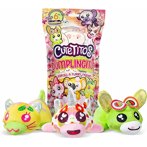 Basic Fun Cutetitos 17cm Pl�sch � Dumplingitos, Sammler-�berraschungspl�schtier