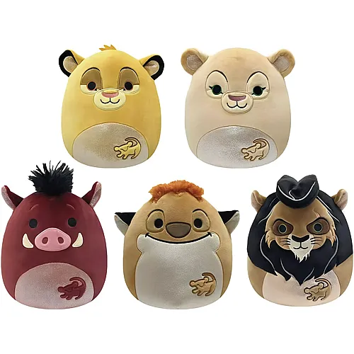 Jazwares Squishmallows Pl�schtier, 20 cm, Lion King zum 30. Jahrestag, Sortiert