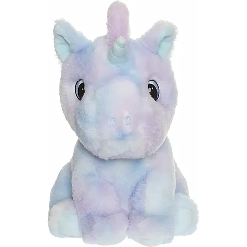 Einhorn Regenbogenfarbig lila 26cm