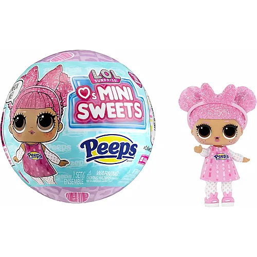 MGA L.O.L. Surprise! Loves Mini Sweets Peeps - Cute Bunny - Limitierte Auflage mit Fr�hlingsthema - Sammlerpuppe mit 7 �berraschungen - F�r M�dchen, Jungen und Sammler ab 4 Jahren