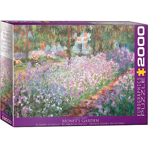 Claude Monet - The Artist's Garden 2000Teile
