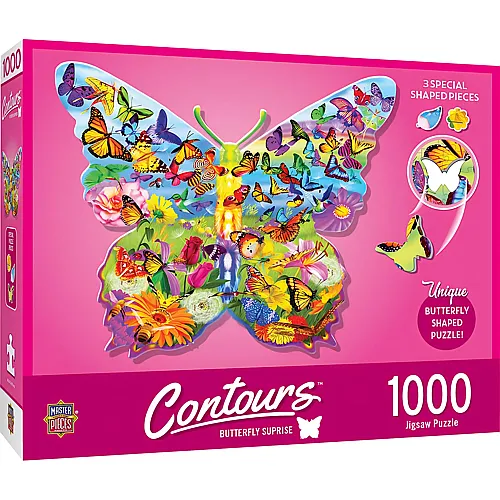 Master Pieces Puzzle Butterfly (1000Teile)