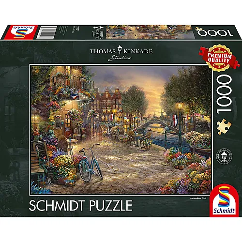 Schmidt Puzzle Thomas Kinkade Amsterdam (1000Teile)