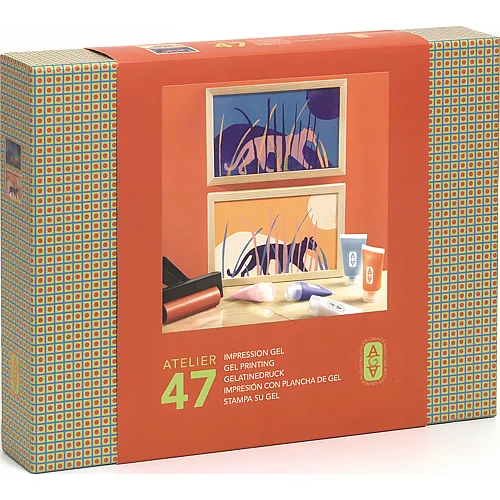Djeco Atelier 47, Gelatinedruck
