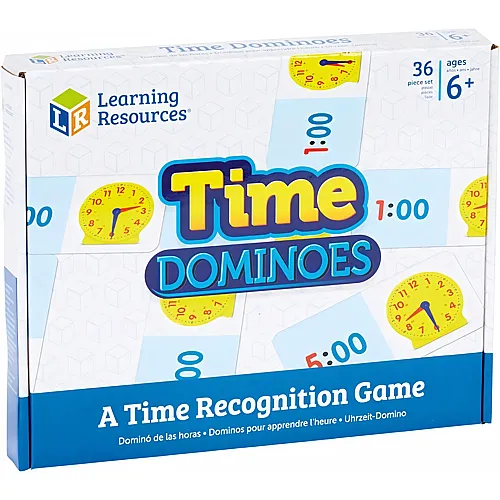 Learning Resources Uhrzeit-Domino