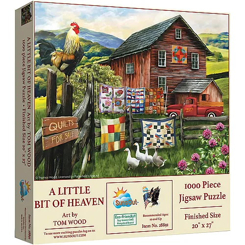 SunsOut Puzzle Tom Wood A Little Bit of Heaven - 1000 Teile