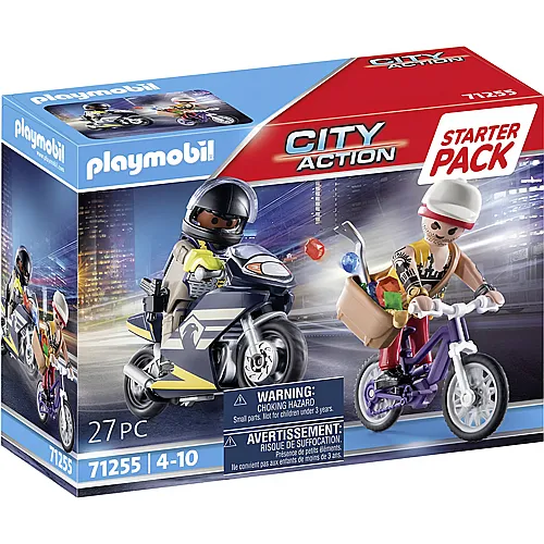 PLAYMOBIL City Action Starter Pack SEK und Juwelendieb (71255)